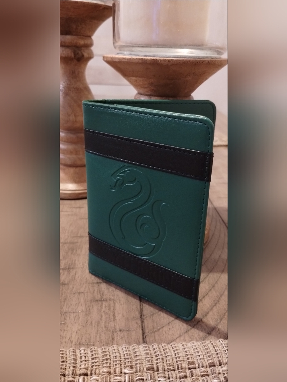 Wizarding World Of Harry Potter Slytherin Passport Holder